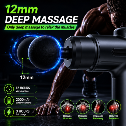 Deep Tissue Massage Gun Pro™ – Instant Muscle Relief