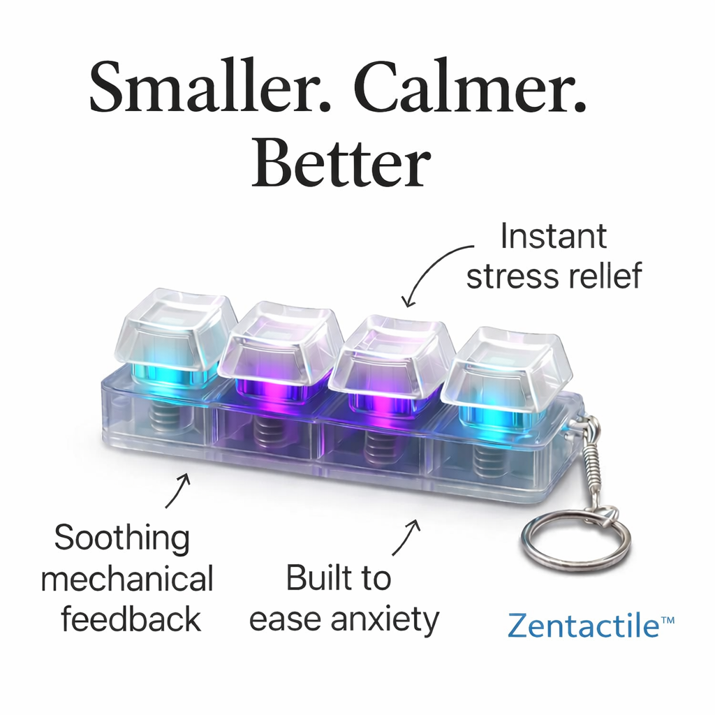 Zentactile™ Stress Relief Keychain
