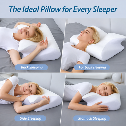 Best Memory Foam Cervical Neck Pillow for Pain Relief