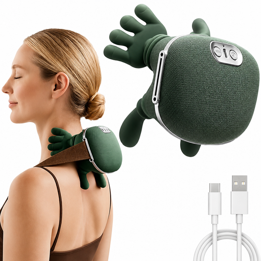 Shiatsu Heat Massage Pro: Deep Tissue Relief & 3 Intensity Levels