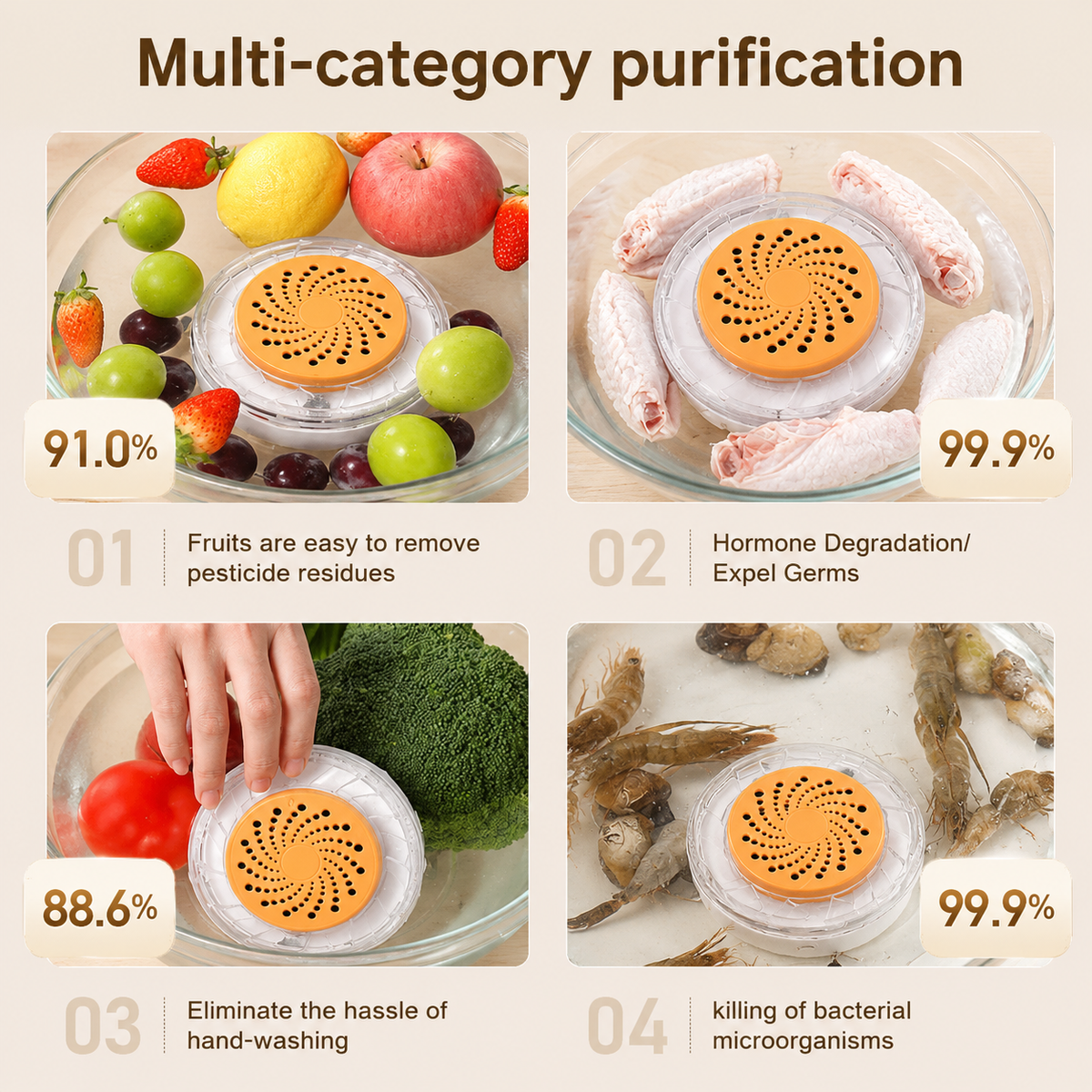 Automatic Fruit And Vegetable Purifier