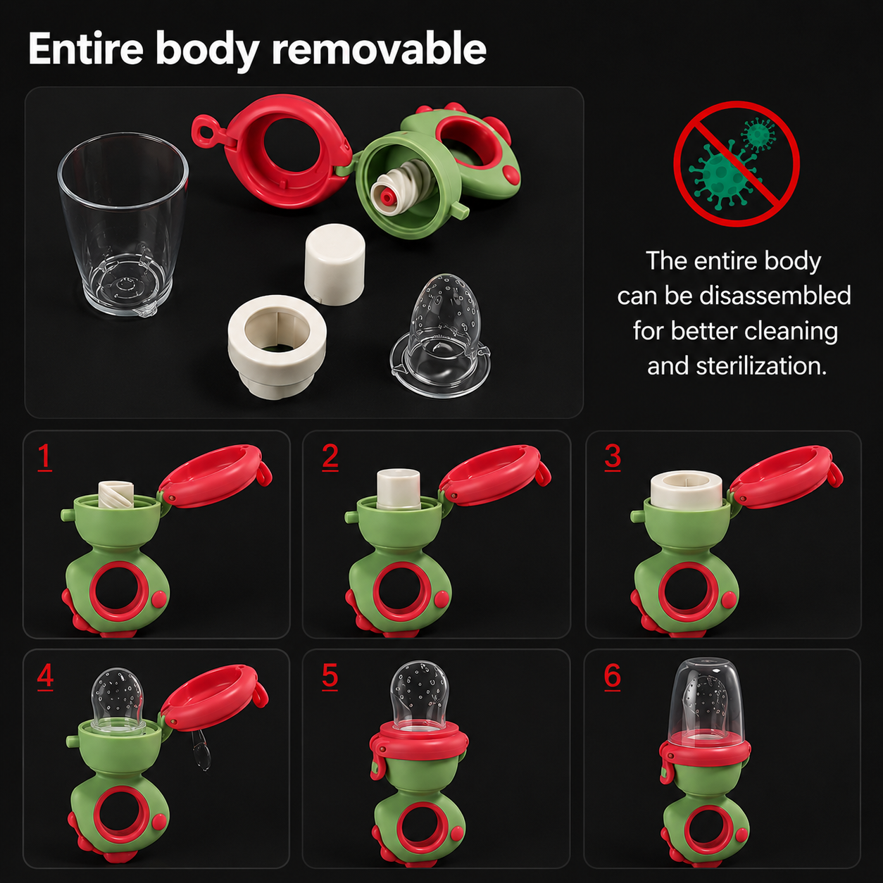 Baby Fruit Feeder Pro™ – Safe Start to Solids