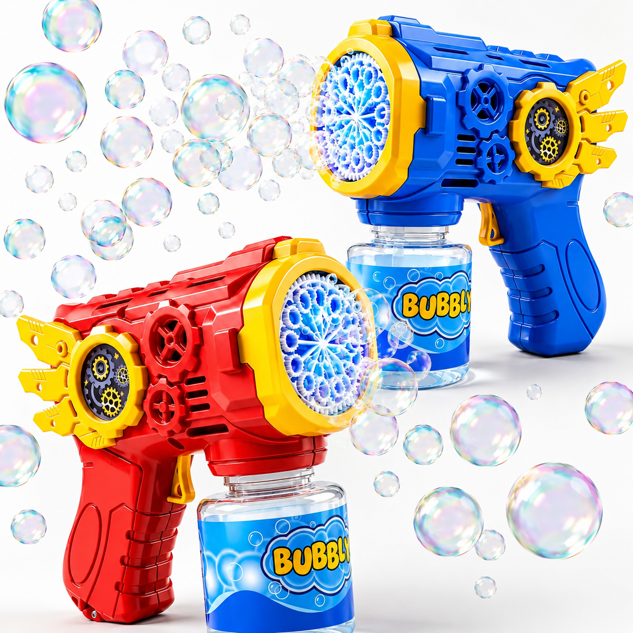 BubbleBlaze™ | Automatic Bubble Gun (2-Pack)