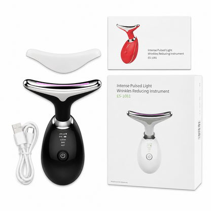 EMS Face Lifting Massager — LED Photon, Neck & Chin Tightening Device