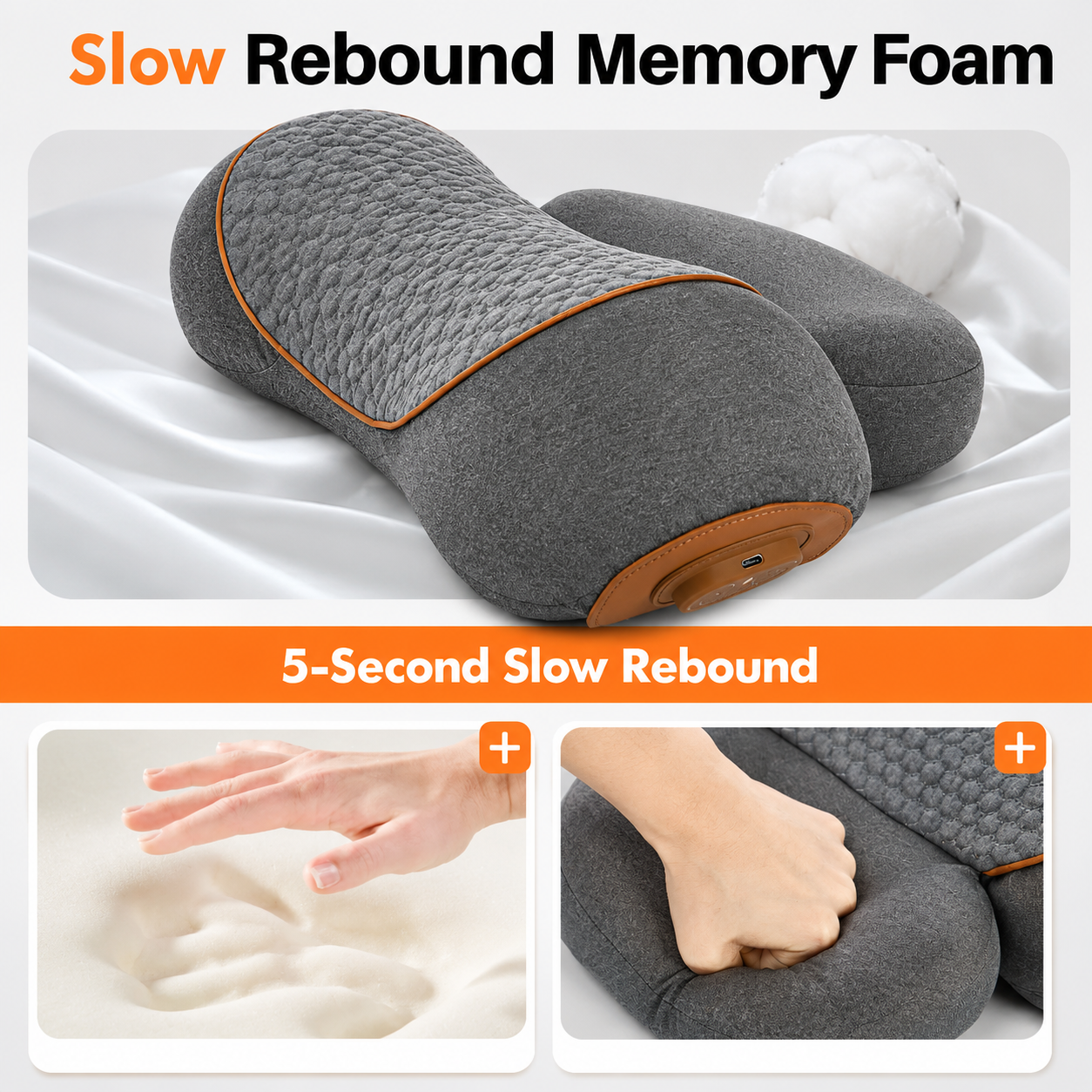 Electric Neck Massager Cervical Pillow