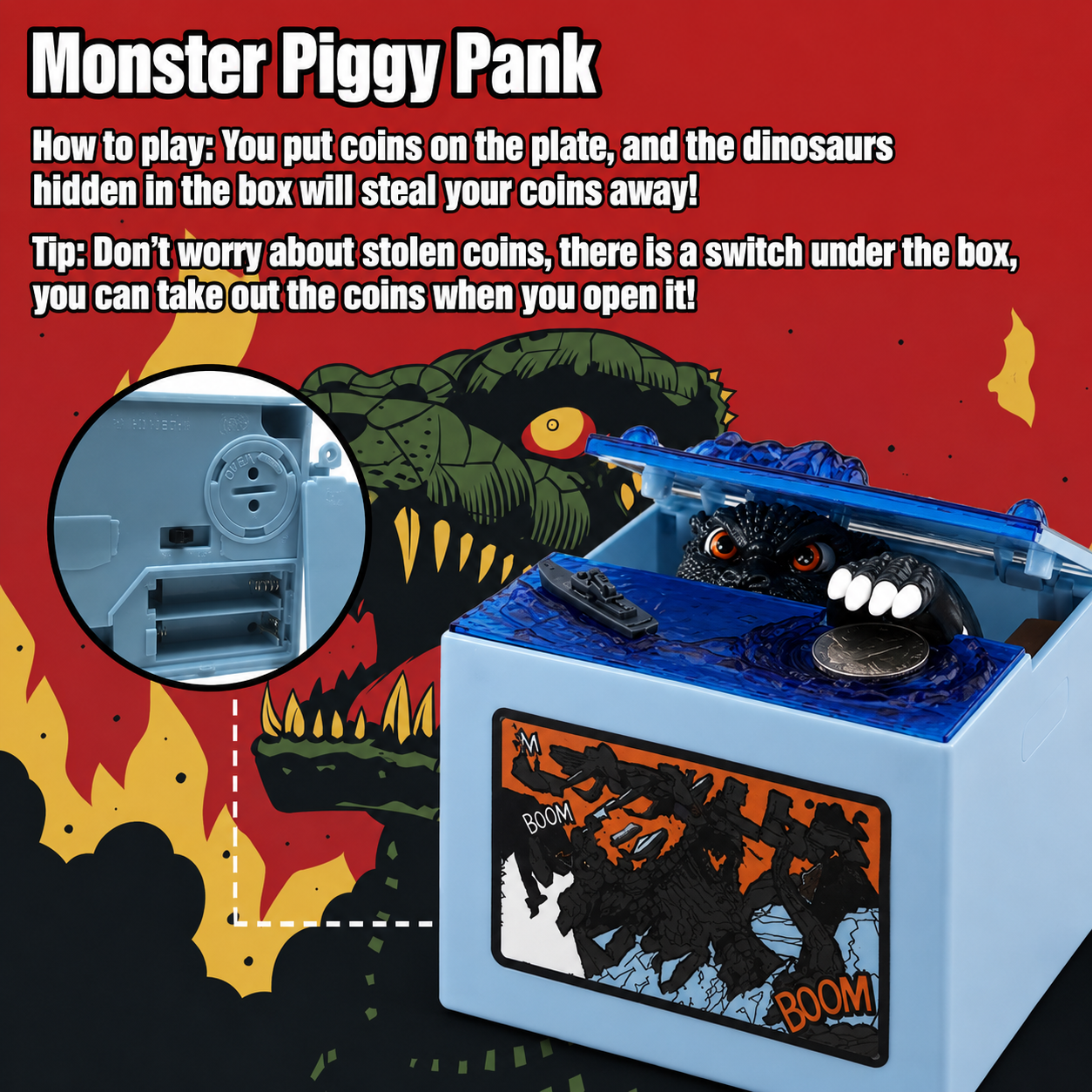 Stealing Monster Piggy Bank Pro™