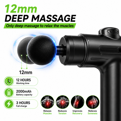 Deep Tissue Massage Gun Pro™ – Instant Muscle Relief