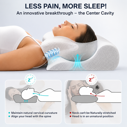 Best Memory Foam Cervical Neck Pillow for Pain Relief