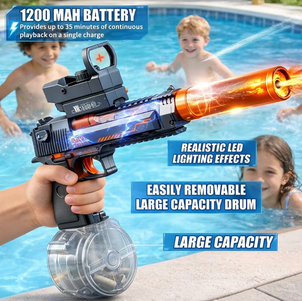 HydroStrike™ Electric Water Blaster