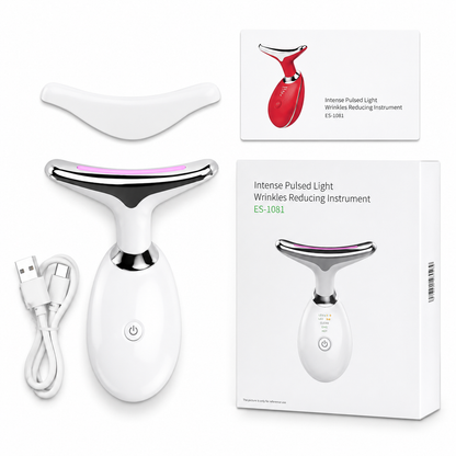 EMS Face Lifting Massager — LED Photon, Neck & Chin Tightening Device