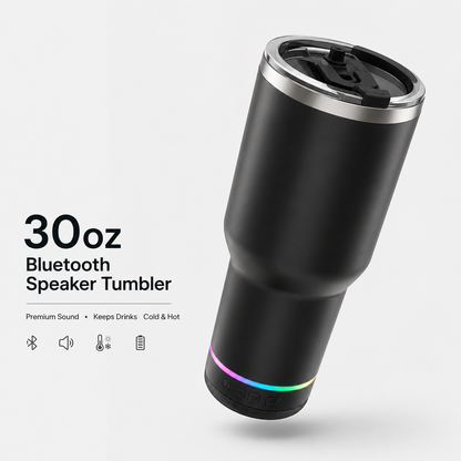 HydraBeat | 30oz Bluetooth Speaker Tumbler