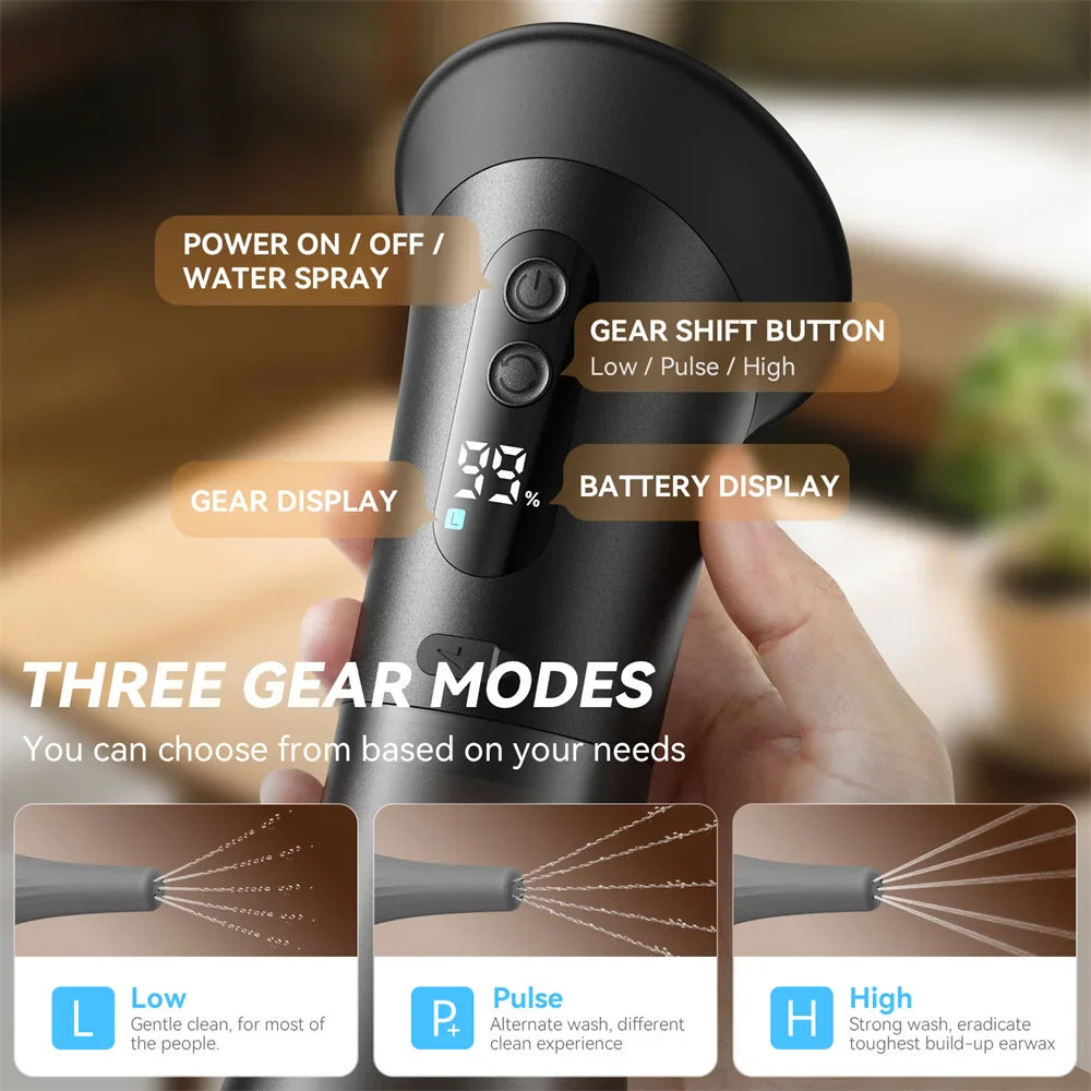 Ear Cleaning Tool with Irrigation Flusher