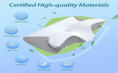 Best Memory Foam Cervical Neck Pillow for Pain Relief
