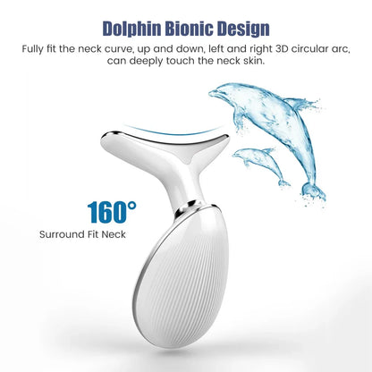 EMS Face Lifting Massager — LED Photon, Neck & Chin Tightening Device