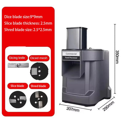 Automatic Vegetable Chopper — Electric Food Cutter Slicer Dicer Machine