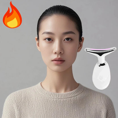 EMS Face Lifting Massager — LED Photon, Neck & Chin Tightening Device