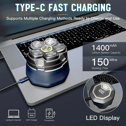 Electric Head Shavers for Bald Men