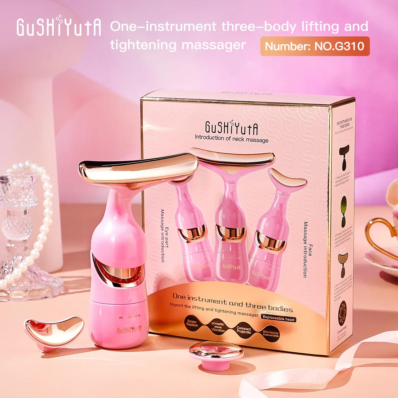 Anti Aging Facial  Neck Massager