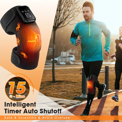 Electric Heated Knee Massager Brace for Joint Support