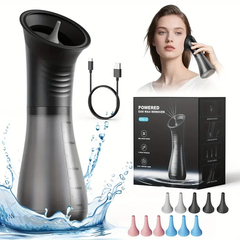 Ear Cleaning Tool with Irrigation Flusher