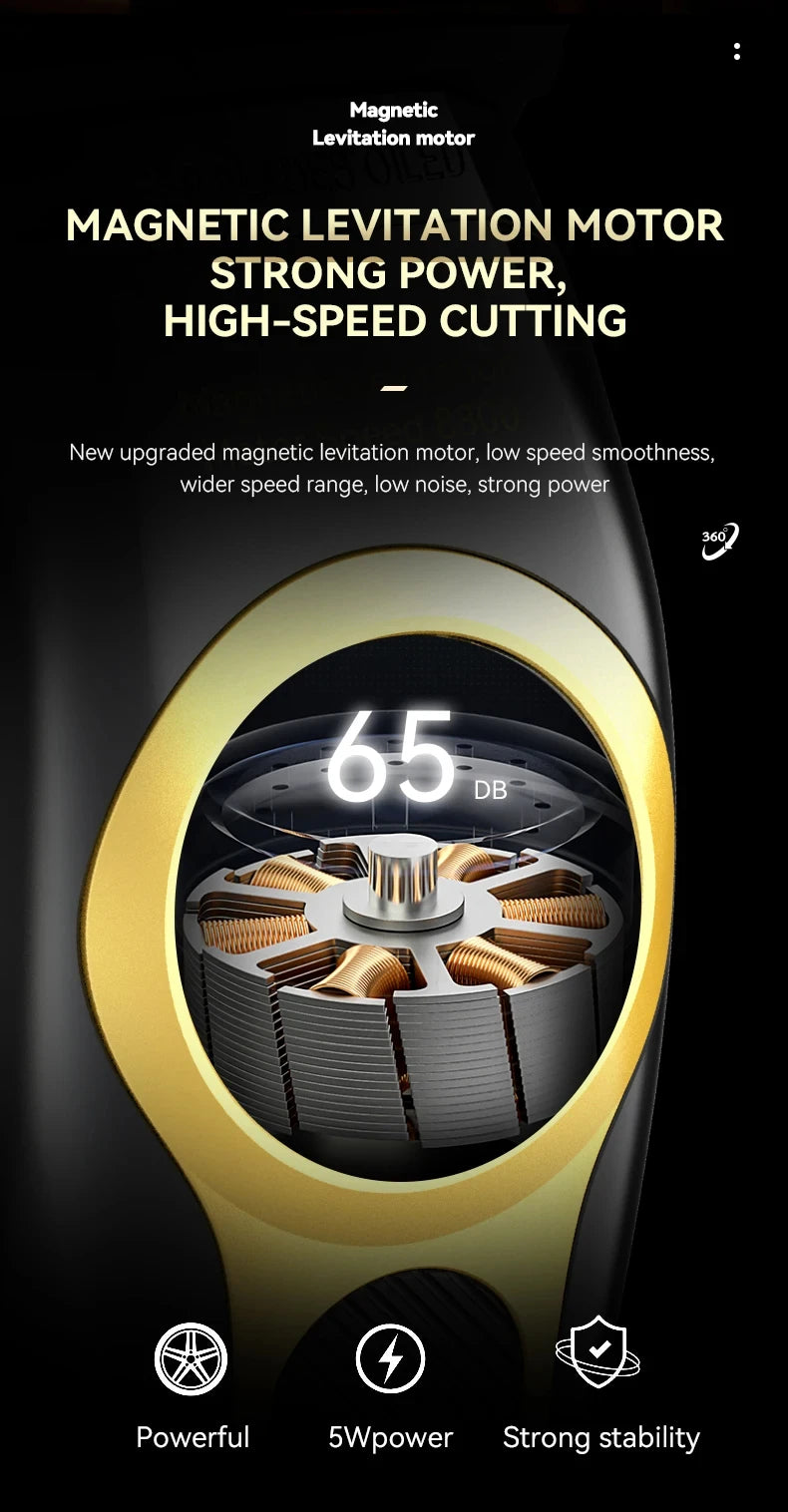 Kemei KM-2373 Professional Hair Clipper - Potencia y precisión en cada corte