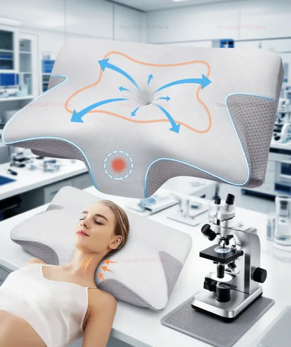 Best Memory Foam Cervical Neck Pillow for Pain Relief