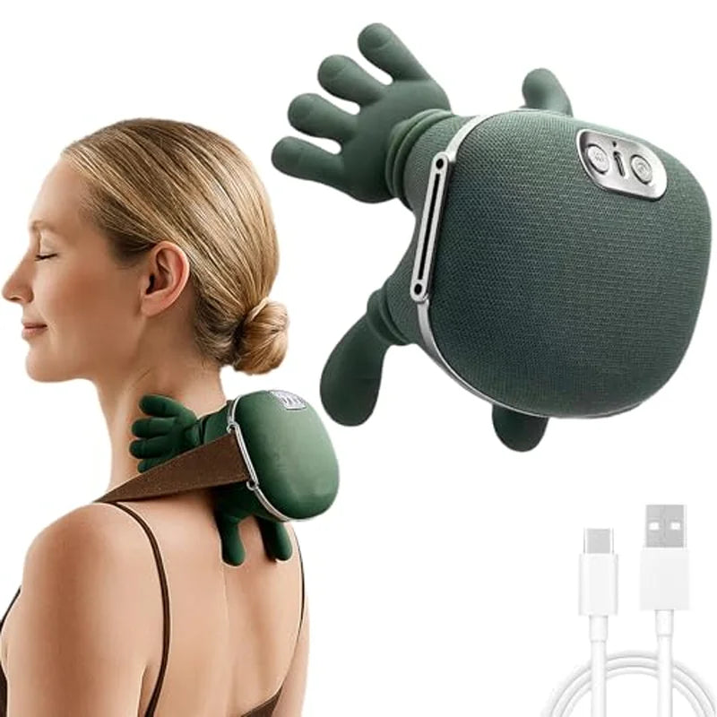 Shiatsu Heat Massage Pro: Deep Tissue Relief & 3 Intensity Levels