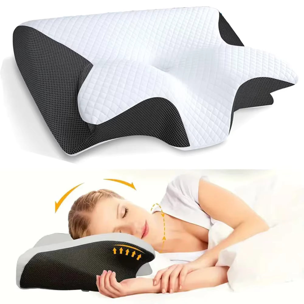 Best Memory Foam Cervical Neck Pillow for Pain Relief