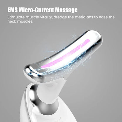 EMS Face Lifting Massager — LED Photon, Neck & Chin Tightening Device