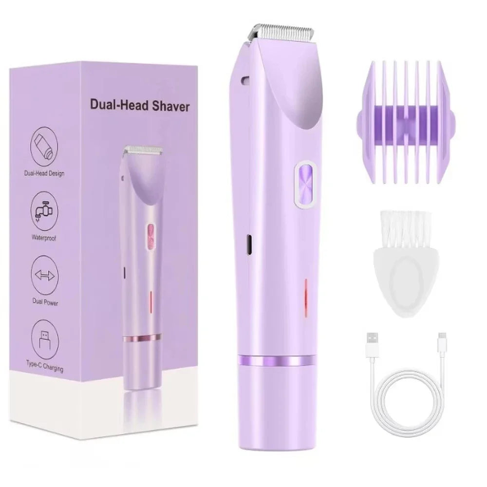 Double Head Electric Shaver for Women